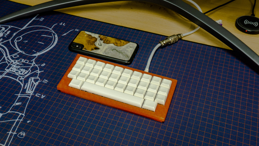 _33 PCB and 3DP Keyboard Case
