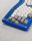 Seigaiha Gasket PCB Mount Acrylic Keyboard Case
